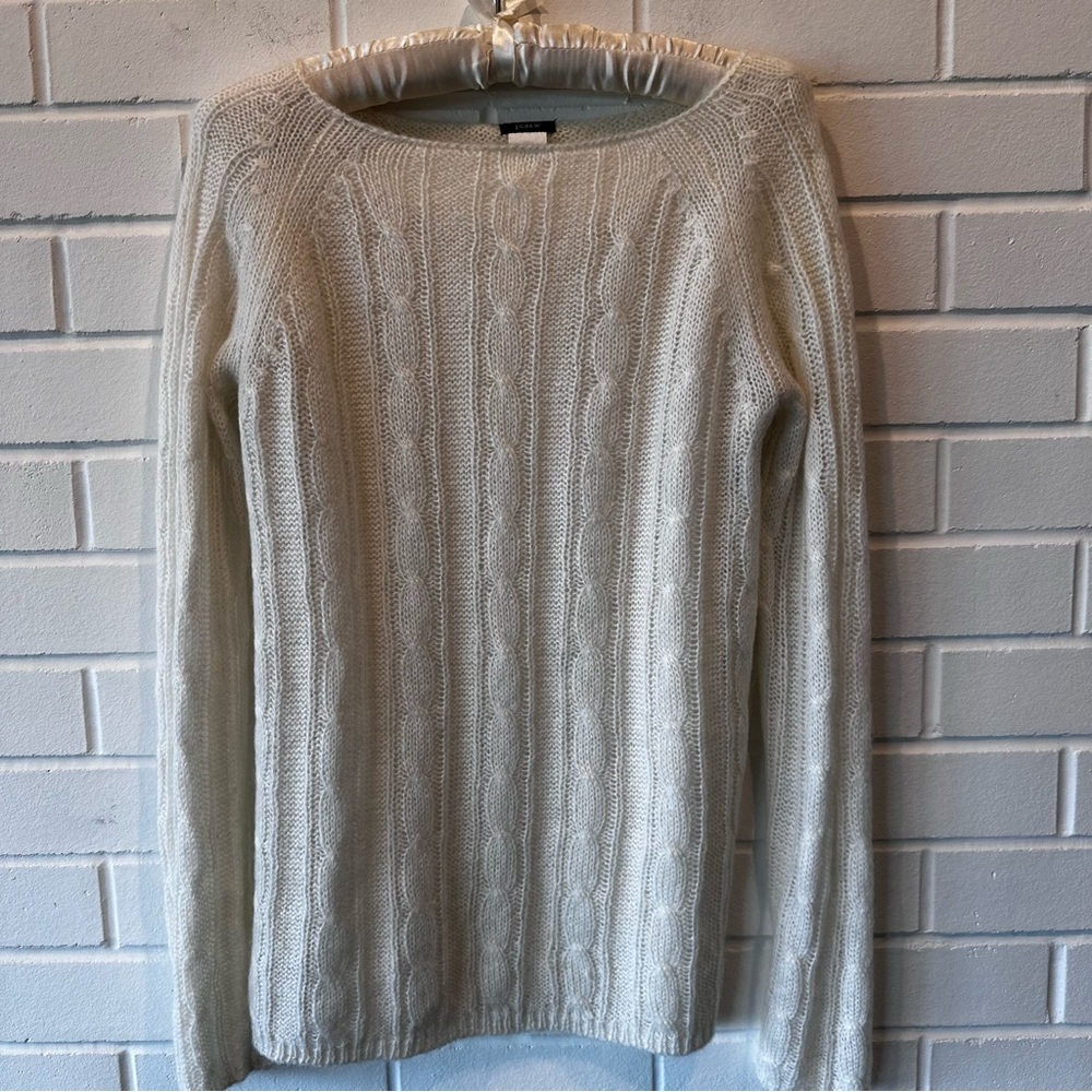 J.Crew open weave sweater
